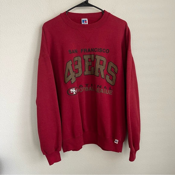 Russell San Francisco SF 49ers Made in USA Vintage Crewneck Sweater